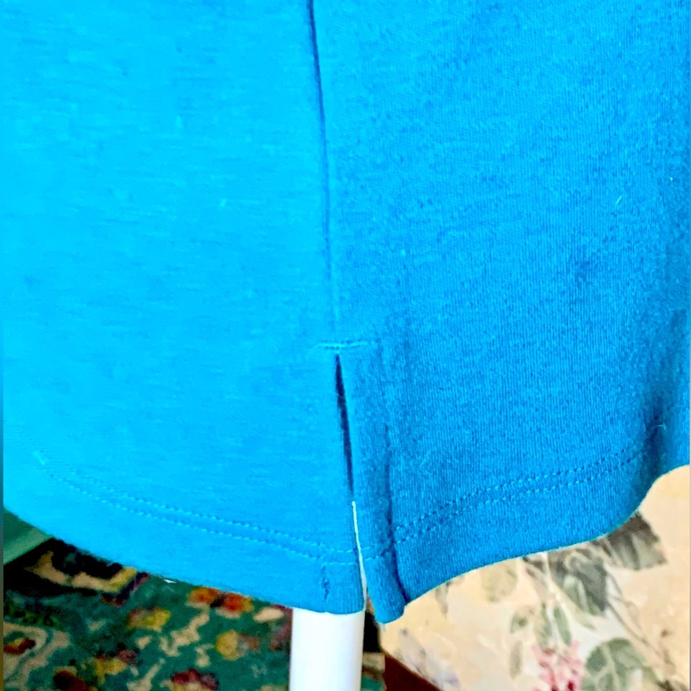 🦋 Women’s Turquoise Mockneck by hasting & smith - Picture 5 of 12